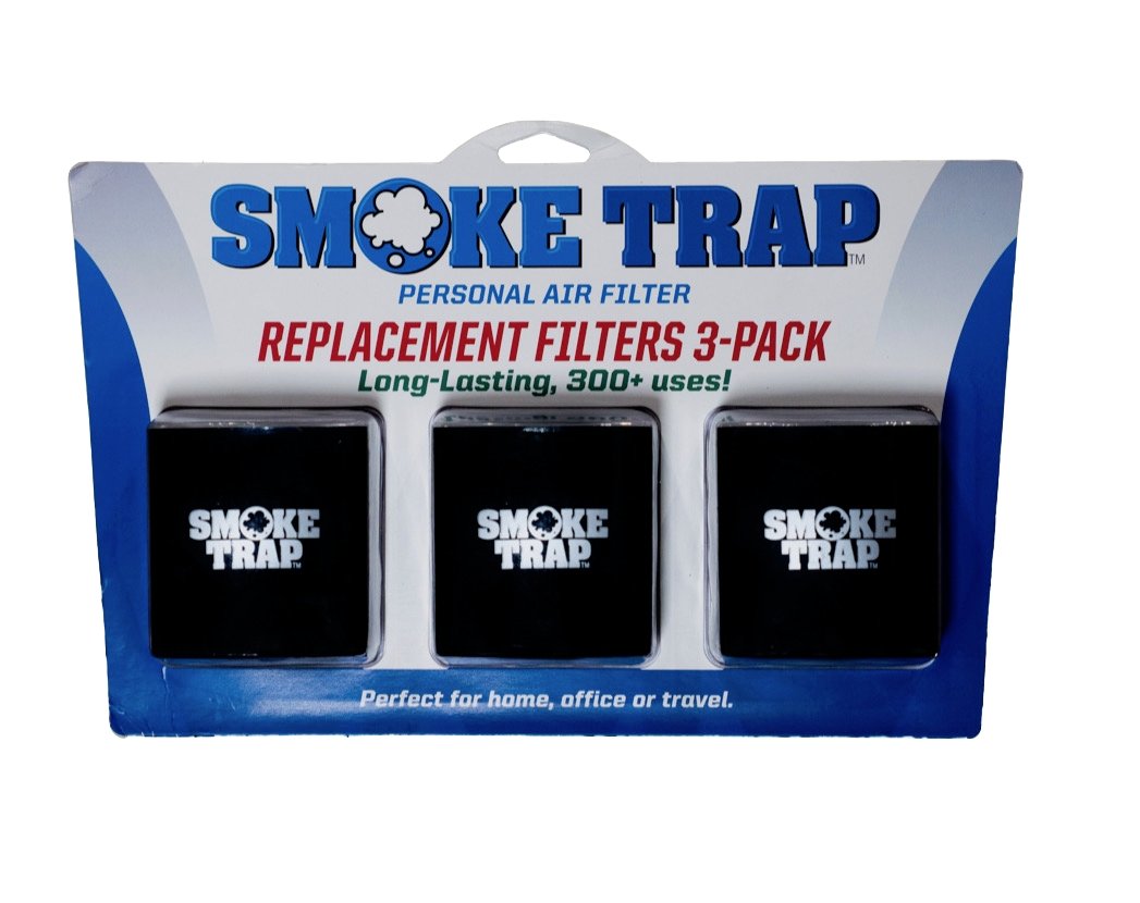 SMOKE TRAP PLUS PERSONAL AIR FILTER SILVER - Empire Smoke Distributors